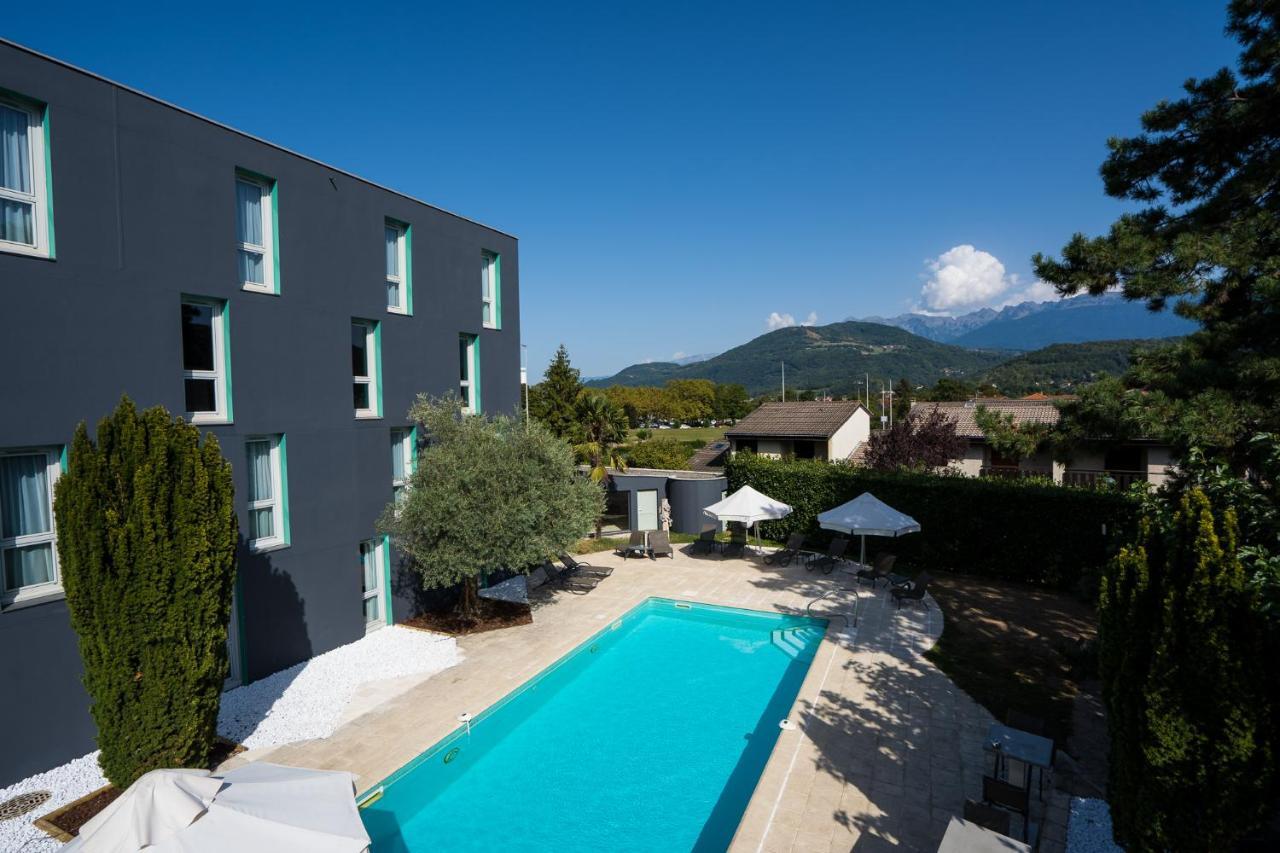 Pomo Hotel & Restaurant Échirolles Buitenkant foto